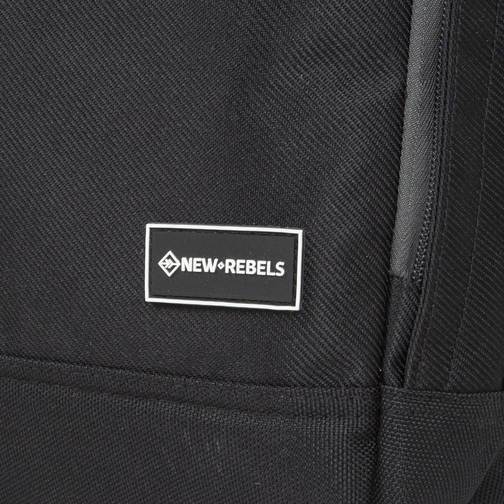 New-Rebels Cooper backpack black 27x11x40cm