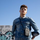 New Rebels New Rebels ® Mart - Wasserabweisend - Handytasche - Taupe