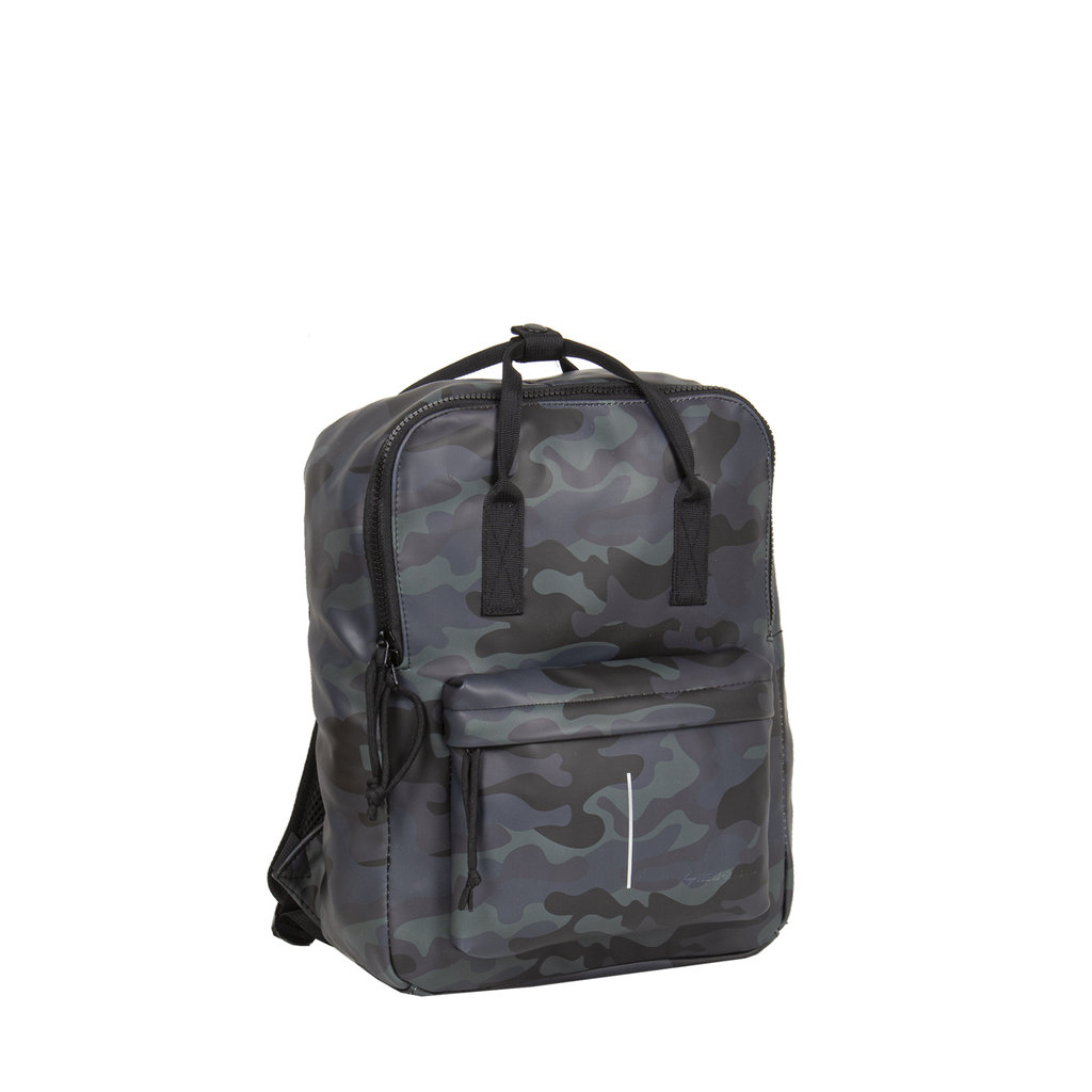 New Rebels ® Mart - Rugzak - Waterafstotend - Zwart Iv - Rugtas - Blue Camouflage