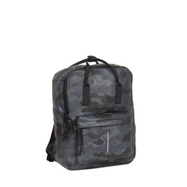 Mart - Backpack - Water repellent - Zwart IV - Rugbag - Blue Camouflage