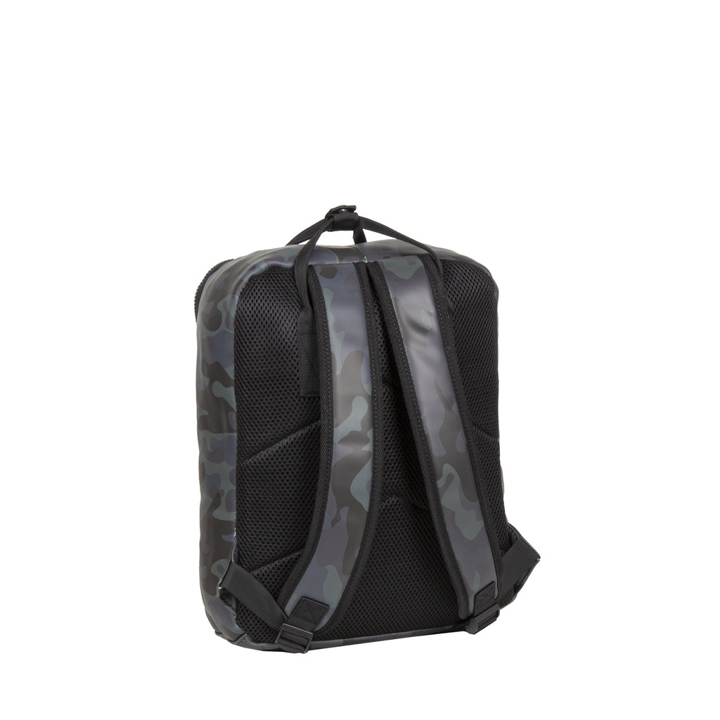 New Rebels ® Mart - Backpack - Water repellent - Zwart IV - Rugbag - Blue Camouflage