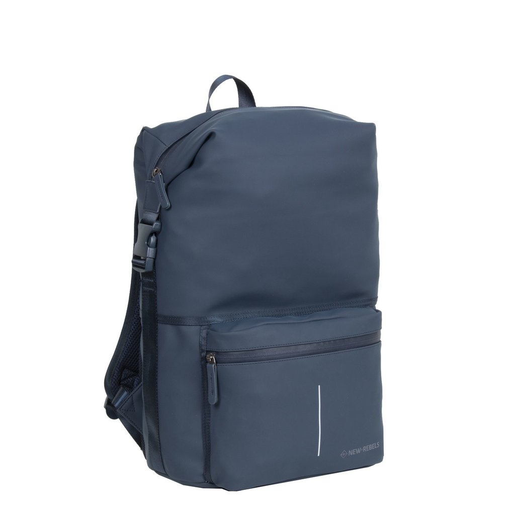 New Rebels ® William - Rucksack - Wasserabweisend - Marineblau