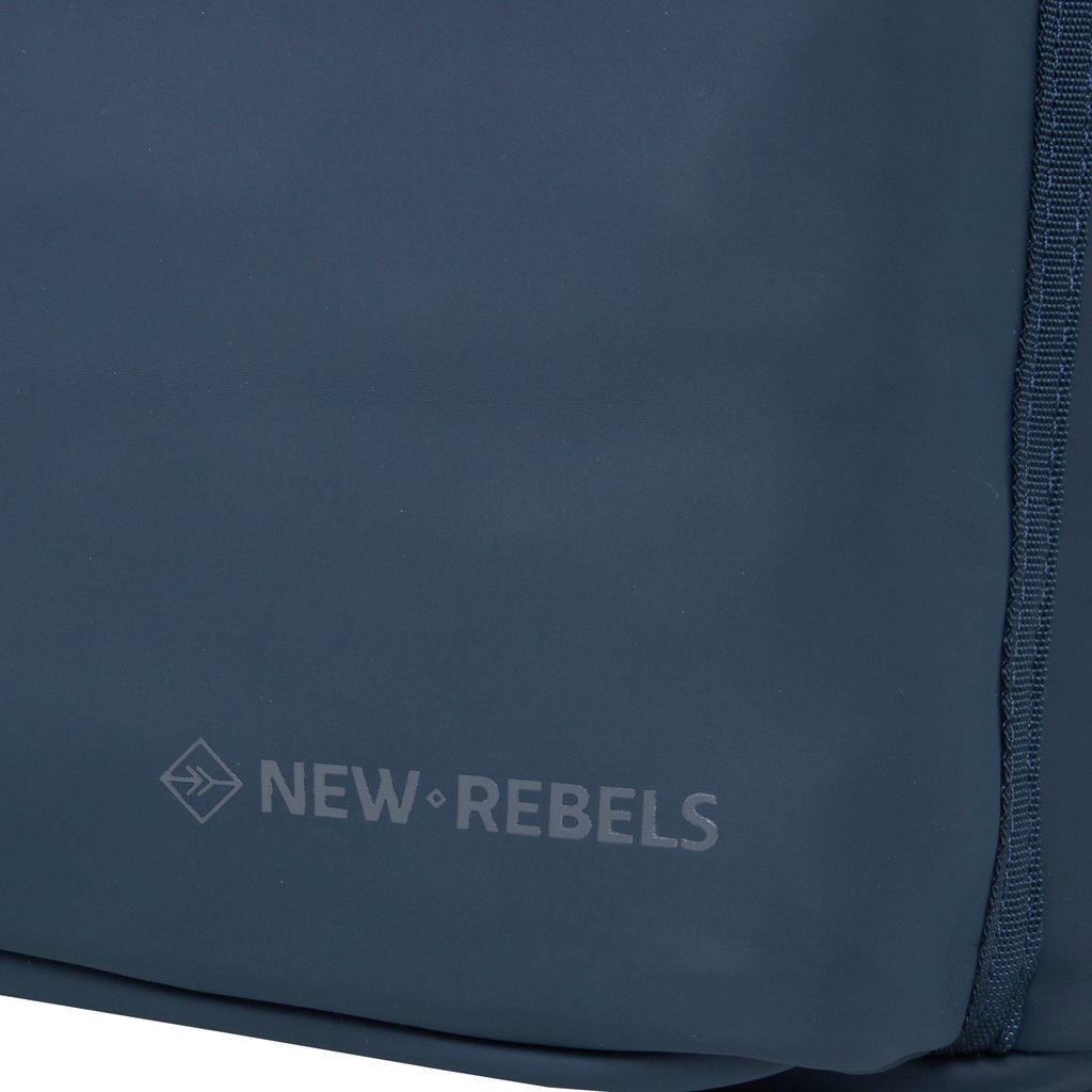 New Rebels ® William - Rugzak - Waterafstotend - Navy - Rugtas