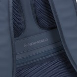 New Rebels ® William - Backpack - Water Repellent - Navy