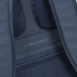 New Rebels ® William - Rucksack - Wasserabweisend - Marineblau