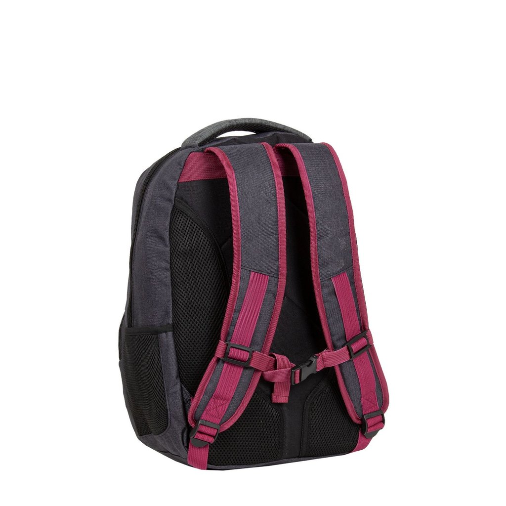 New Rebels ® Morris Backpack with 3 pockets Black 2 Tone 31X19X46CM
