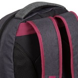 New Rebels ® Morris Backpack with 3 pockets Black 2 Tone 31X19X46CM