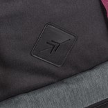 New Rebels New Rebels ® Morris Big Roll Top Rugzak Black 2Tone 16L 27X15X47CM