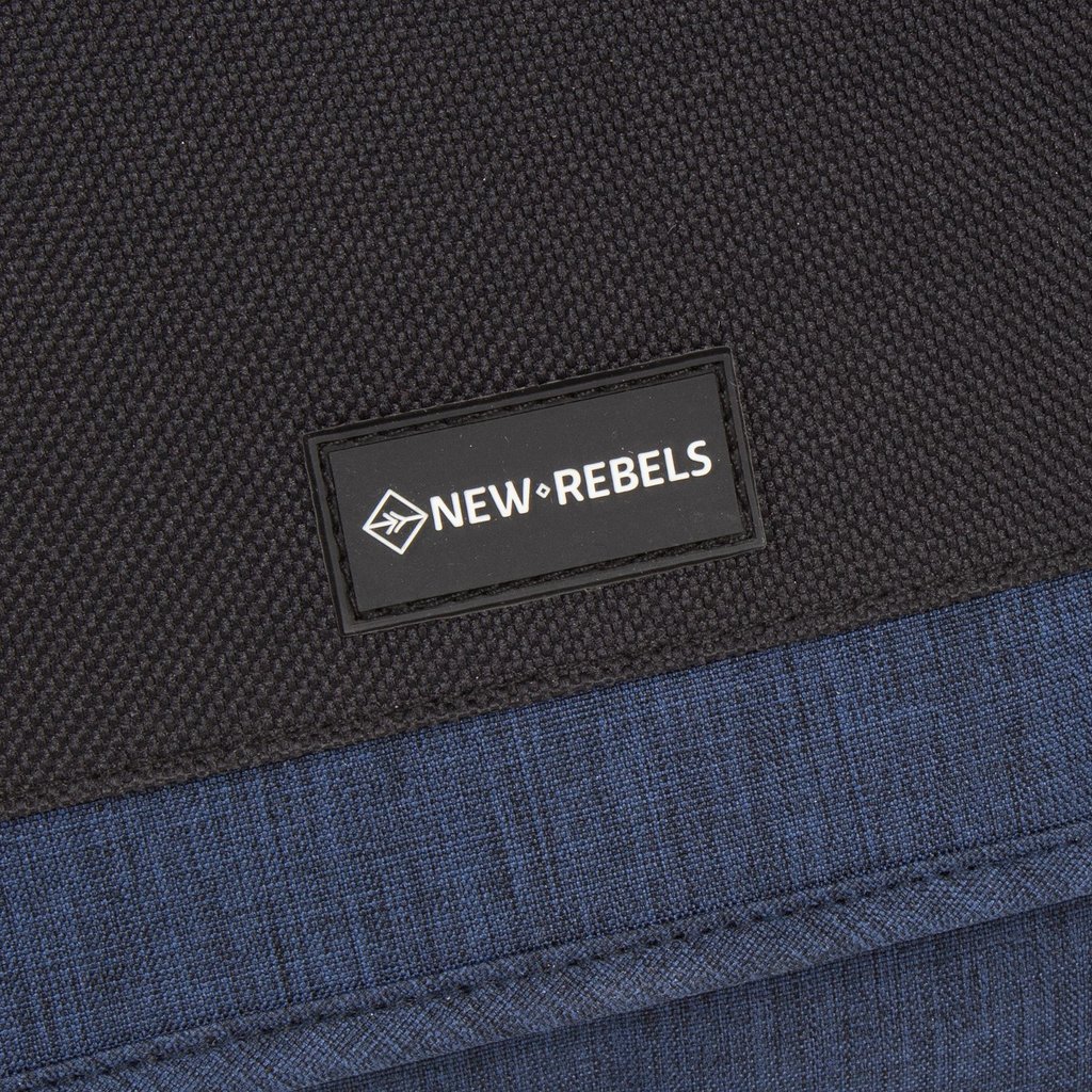 New Rebels New Rebels ® Solar 25 - Medium Schoudertas  A5 - Crossbodytas Met Flap - Shadow Blue