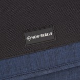 New Rebels New Rebels ® Solar 25 - Medium Schoudertas  A5 - Crossbodytas Met Flap - Shadow Blue New Rebels New Rebels ® Solar 25 - Medium Schoudertas  A5 - Crossbodytas Met Flap - Shadow Blue