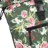 New Rebels New Rebels ® Mart - Rolltop - Rucksack - Waterafstotend  - Flower Dark  - Large II