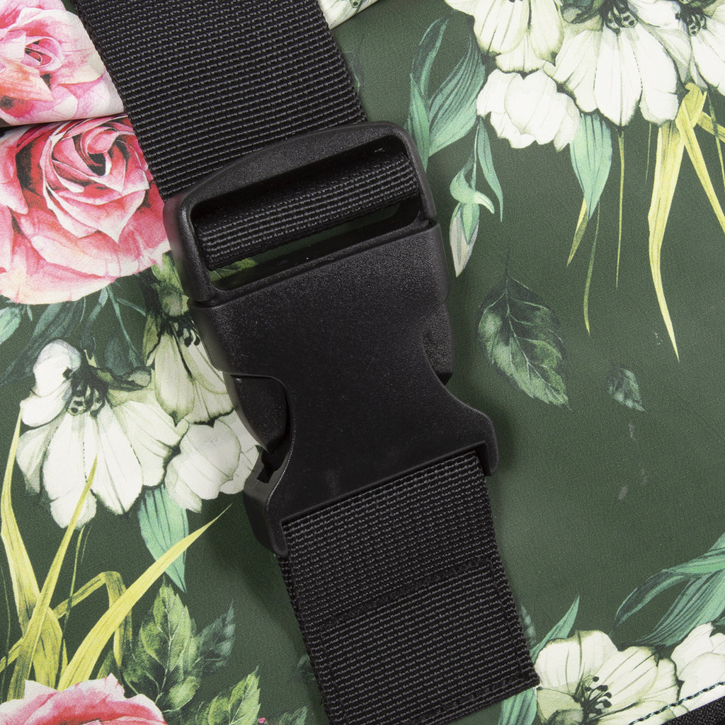 New Rebels New Rebels ® Mart - Rolltop - Backpack - Water repellent  - Flower Dark  - Large II