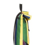 New Rebels ® Rainbow Rolltop Rucksack Mini 27X8X33Cm - Rainbow