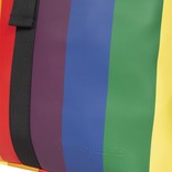 New Rebels ® Rainbow Rolltop Rucksack Mini 27X8X33Cm - Rainbow