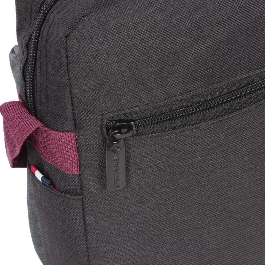 New Rebels Morris Shoulderbag Topzip Black 2 Tone