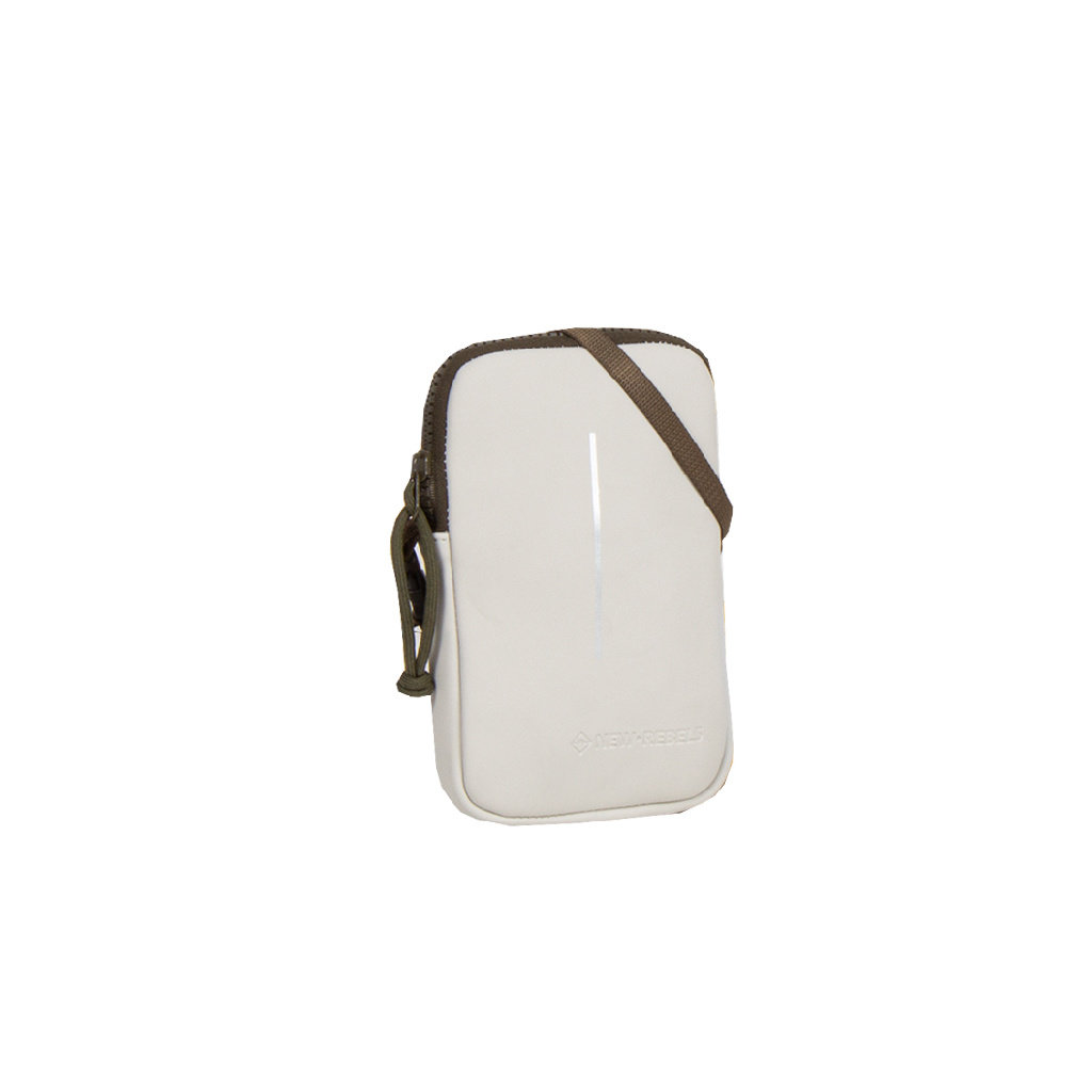 New Rebels New Rebels ® Tim Water-Repellent Phone Bag Beige/OlIVe