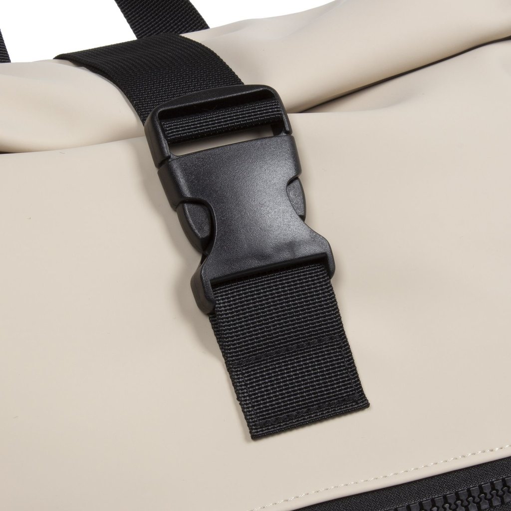 New Rebels New Rebels Mart New York Beige 21L Rucksack Rolltop Wasserabweisend Laptop 15.6"