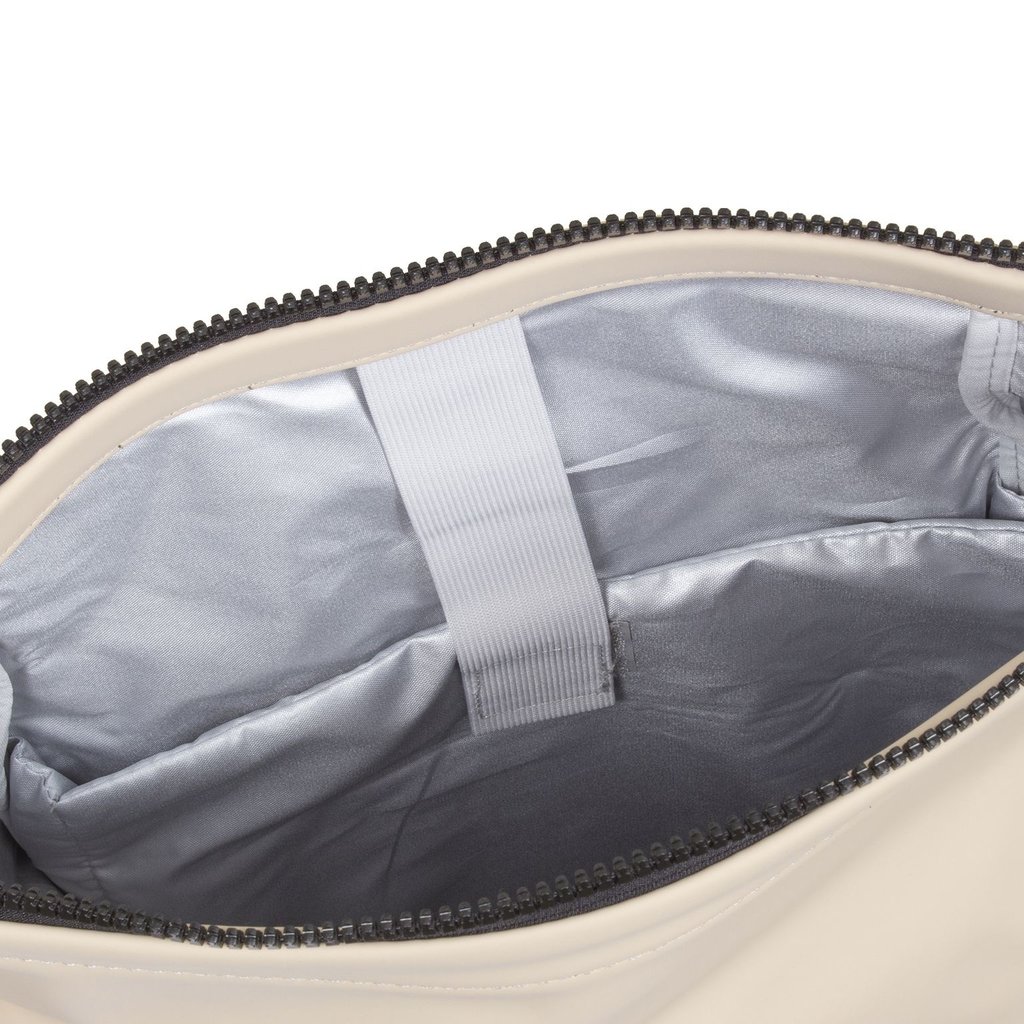 New Rebels New Rebels Mart New York Beige 21L Rugtas Rolltop Waterafstotend Laptop 15.6"