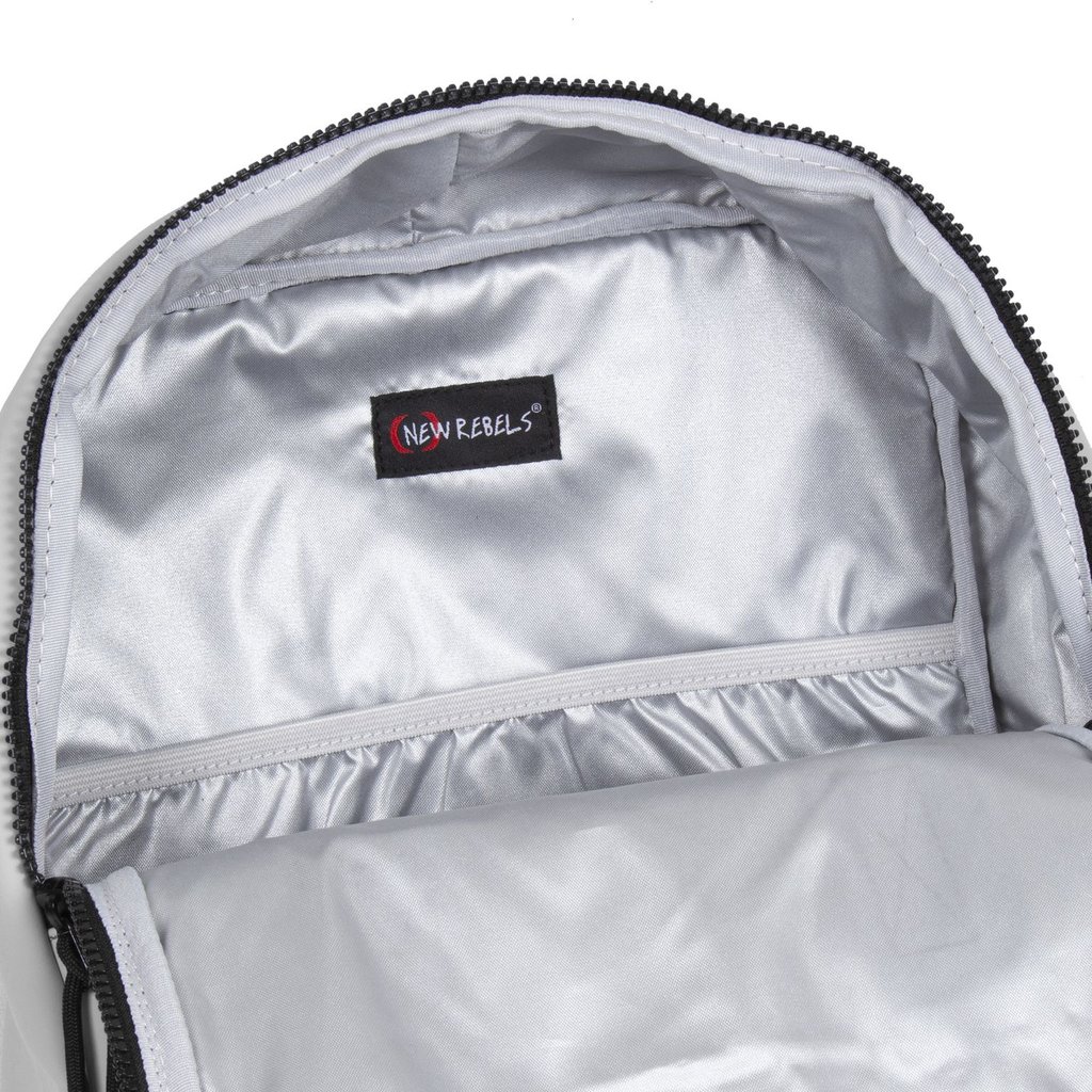 New Rebels New Rebels Mart Chicago Light Gray 17L Backpack Water Repellent Laptop 13"