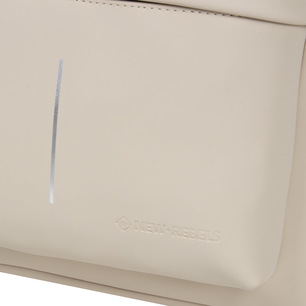 New Rebels New Rebels Mart Chicago Beige 17L Rucksack Wasserabweisend Laptop 13"