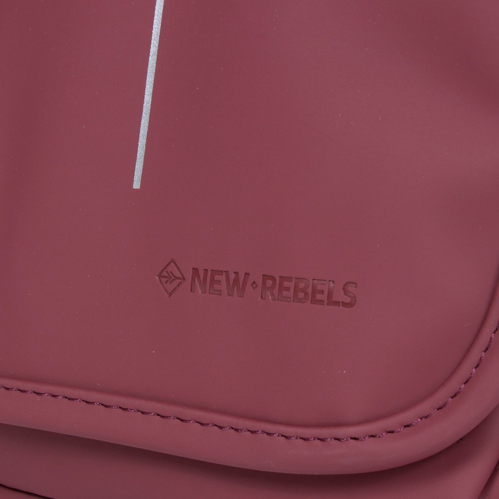 New Rebels New Rebels ® Mart - Small - Flap - Shoulder bag - Crossbody bag - Burgundy