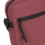 New Rebels ® Mart - Schoudertas - Crossbody tas -  Top Zip - Burgundy