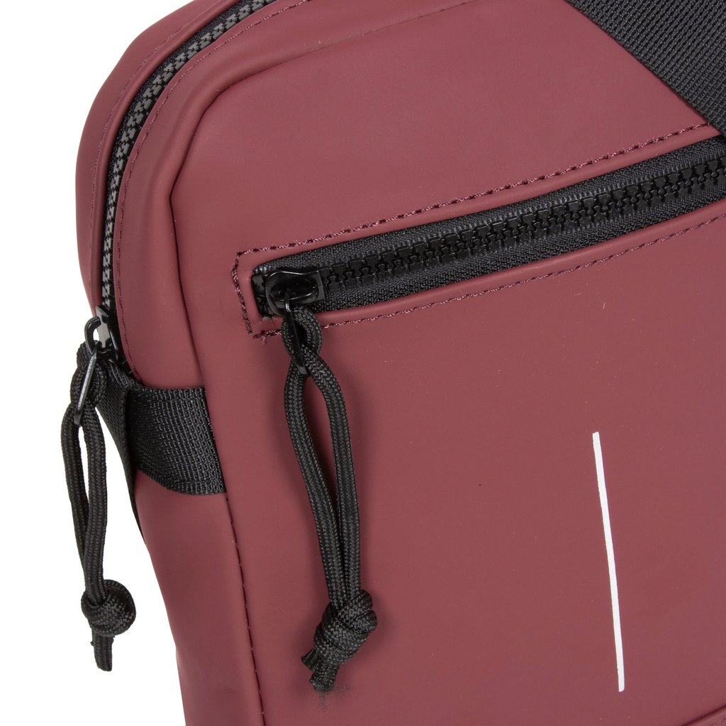 New Rebels ® Mart - Schultertasche - Umhängetasche - Top Zip - Burgundy