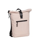 New Rebels Mart New York Soft Pink 19L Backpack Rolltop Water Repellent Laptop 15.6