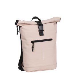 Mart New York Soft Pink 21L Backpack Rolltop Water Repellent Laptop 15.6"