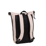 New Rebels Mart New York Soft Rosa 19L Rucksack Rolltop Wasserabweisend Laptop 15.6