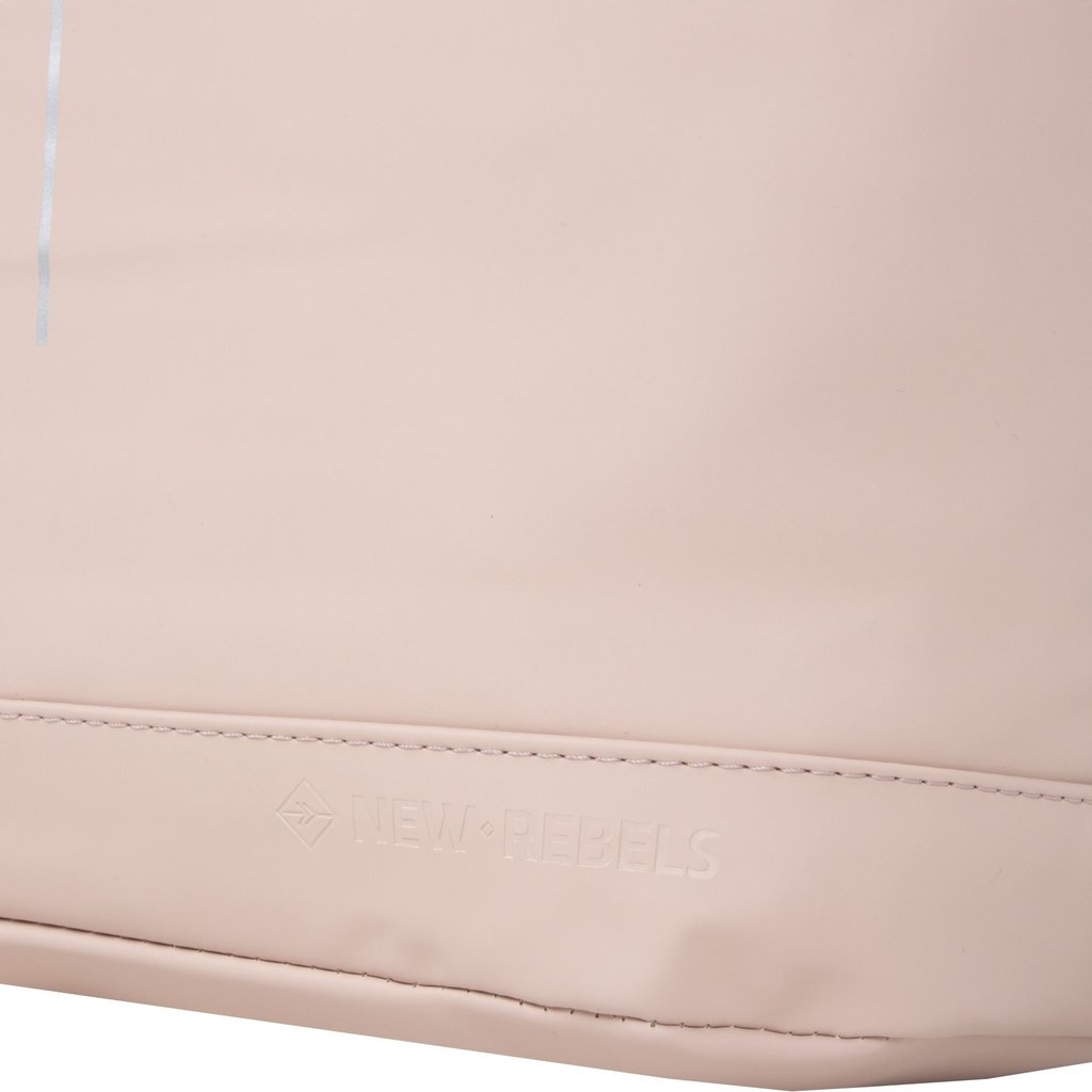 New Rebels Mart New York Soft Pink 19L Backpack Rolltop Water Repellent Laptop 15.6