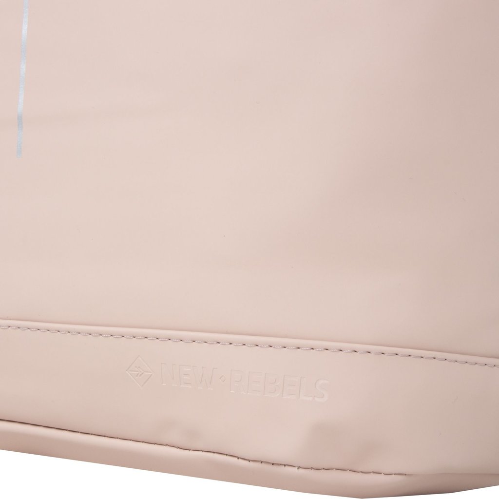 New Rebels New Rebels Mart New York Soft Pink 21L Backpack Rolltop Water Repellent Laptop 15.6"
