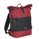 New Rebels ® Solar - Rucksack - Rolltop - Burgundy  20L  - Wasserabweisend