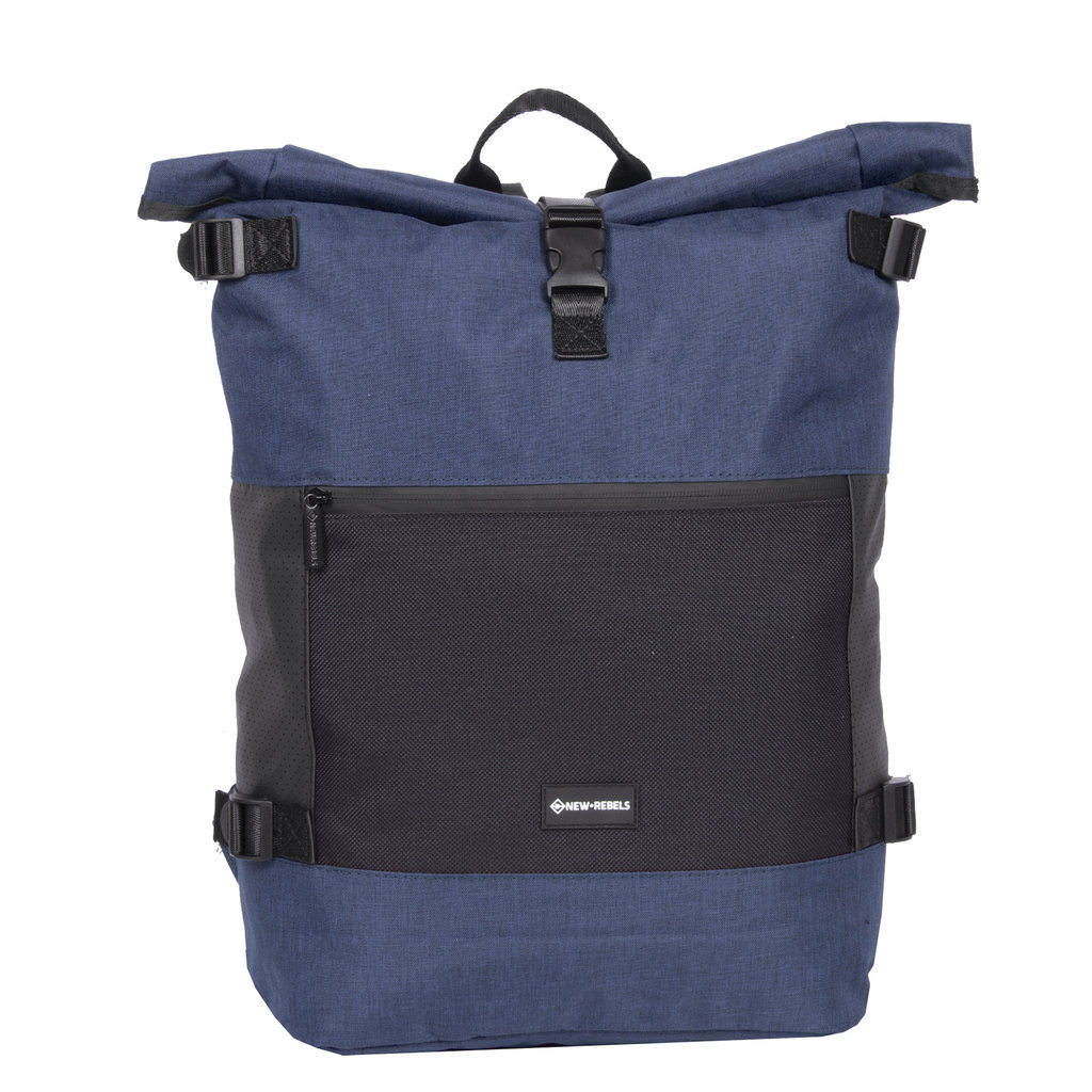 New Rebels New Rebels ® Solar -  Shadow Blue20L - Backpack - Water Repellent