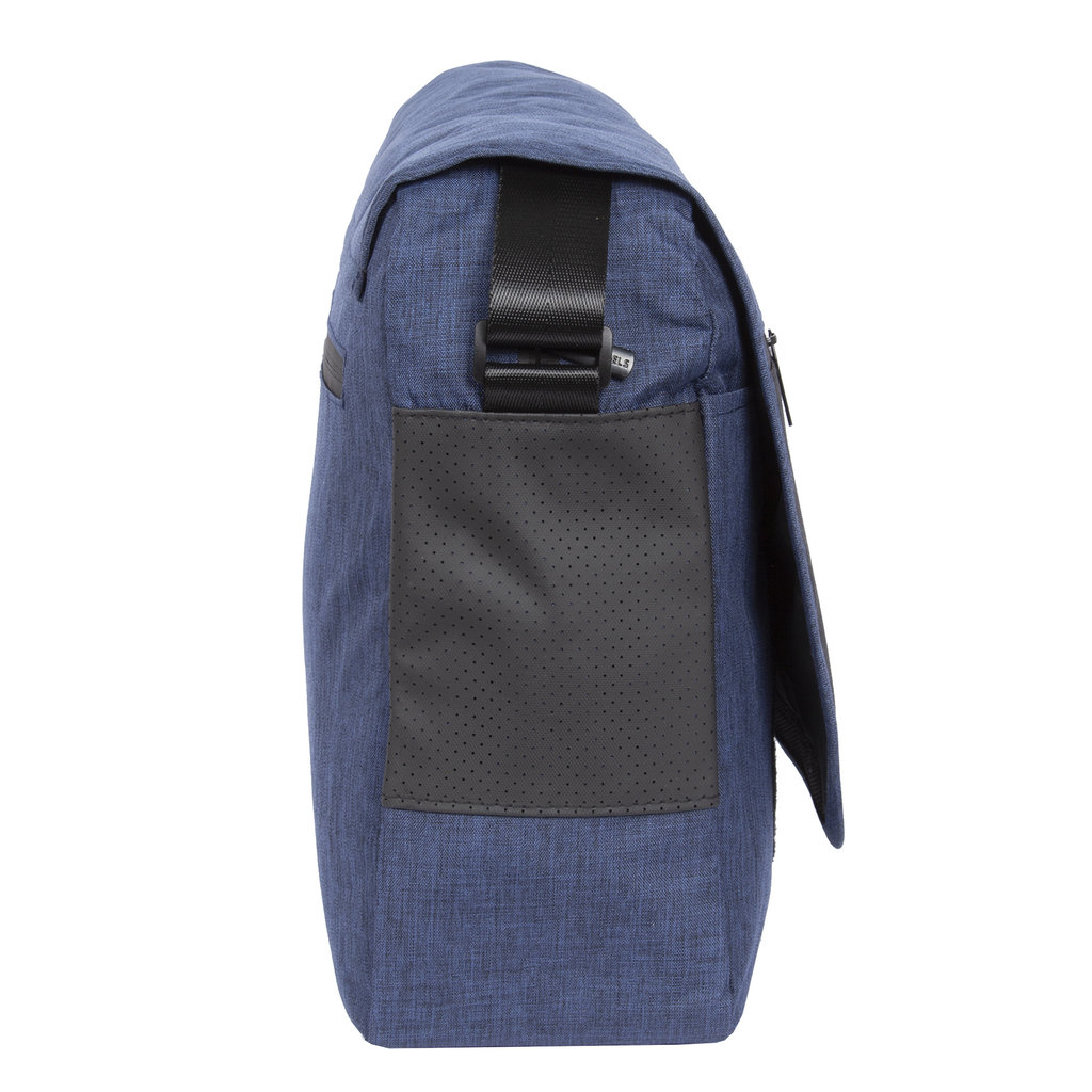 New Rebels ® Solar 26 –A4  - Large -  Laptoptasche 15,6“ - Umhängetasche - Blauw