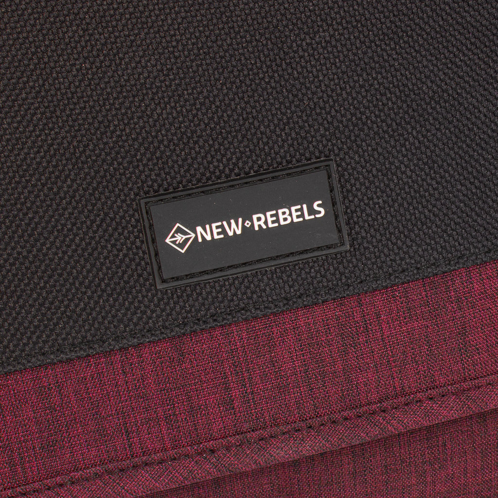 New Rebels New Rebels ® Solar 25 - Medium Umhängetasche  A5 - Crossbodytasche - Burgundy