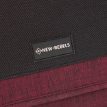 New Rebels New Rebels ® Solar 25 - Medium Schoulderbag  A5 - Crossbodybag - Burgundy New Rebels New Rebels ® Solar 25 - Medium Schoulderbag  A5 - Crossbodybag - Burgundy