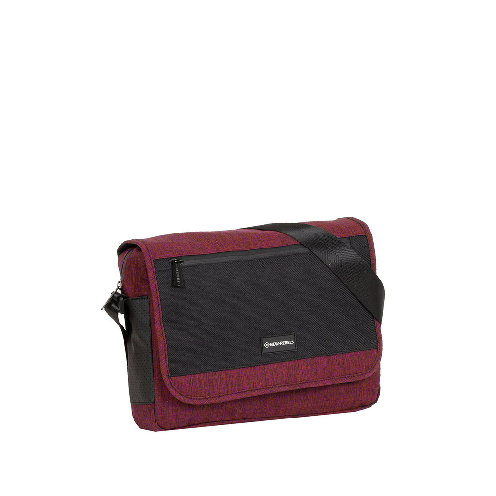 New Rebels New Rebels ® Solar 25 - Medium Umhängetasche  A5 - Crossbodytasche - Burgundy