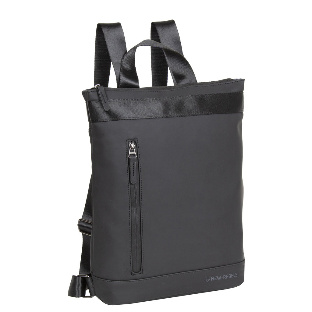 New Rebels New Rebels Daley Rugzak 14L Zwart  Waterafstotend