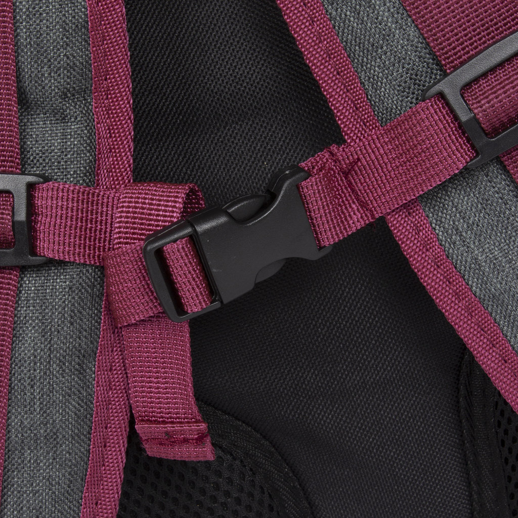 New Rebels New Rebels ® Morris Rugtas met 3 vakken White 2 Tone 31X19X46CM