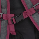 New Rebels New Rebels ® Morris Rugtas met 3 vakken White 2 Tone 31X19X46CM