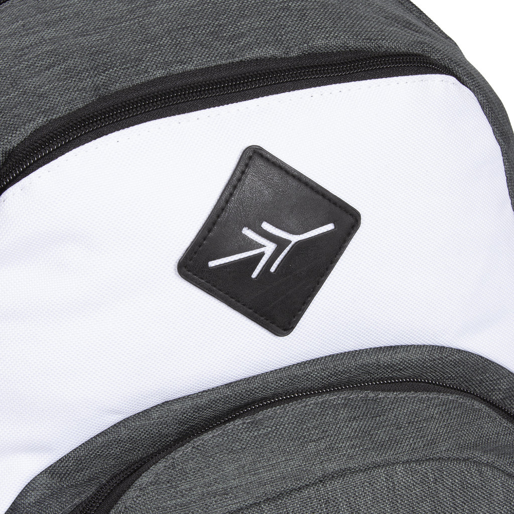 New Rebels New Rebels ® Morris Rugtas met 3 vakken White 2 Tone 31X19X46CM