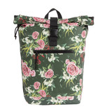 New Rebels New Rebels ® Mart - Rolltop - Rucksack - Waterafstotend  - Flower Dark  - Large II