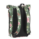 New Rebels New Rebels ® Mart - Rolltop - Rugtas - Waterafstotend  - Flower Dark  - Large II - Rugzak