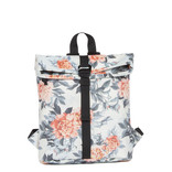 New Rebels Flora Los Angeles Flower Flora Wit 9L Rugzak Rolltop Waterafstotend