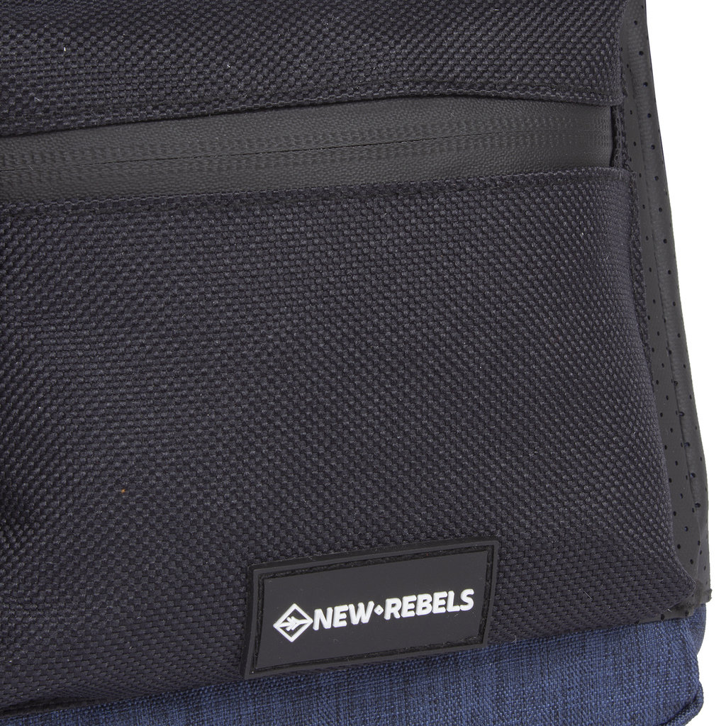 New Rebels ® Solar - Umhängetasche - Polyester - Schattenblau