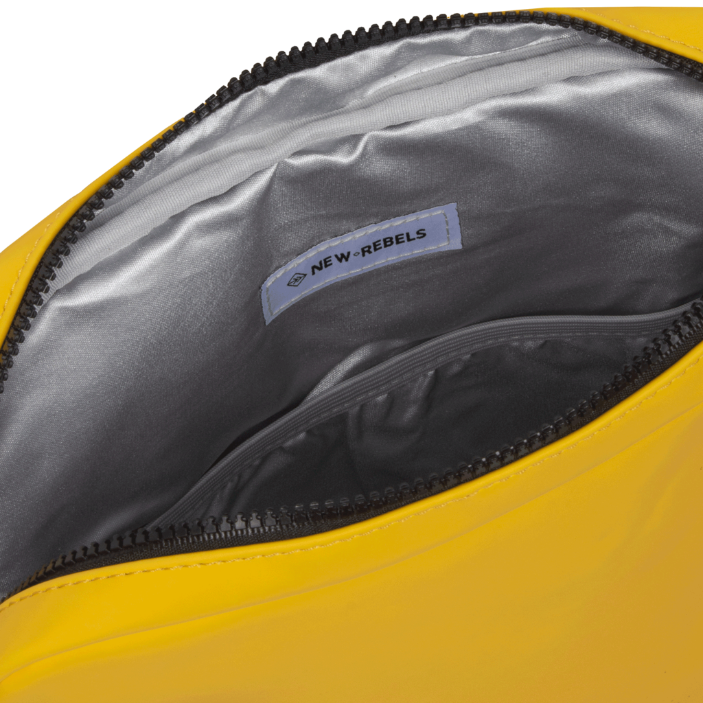New Rebels New Rebels ® Mart - Rugzak - Waterafstotend - Laptoptas 13 inch - Rugtas   - Geel