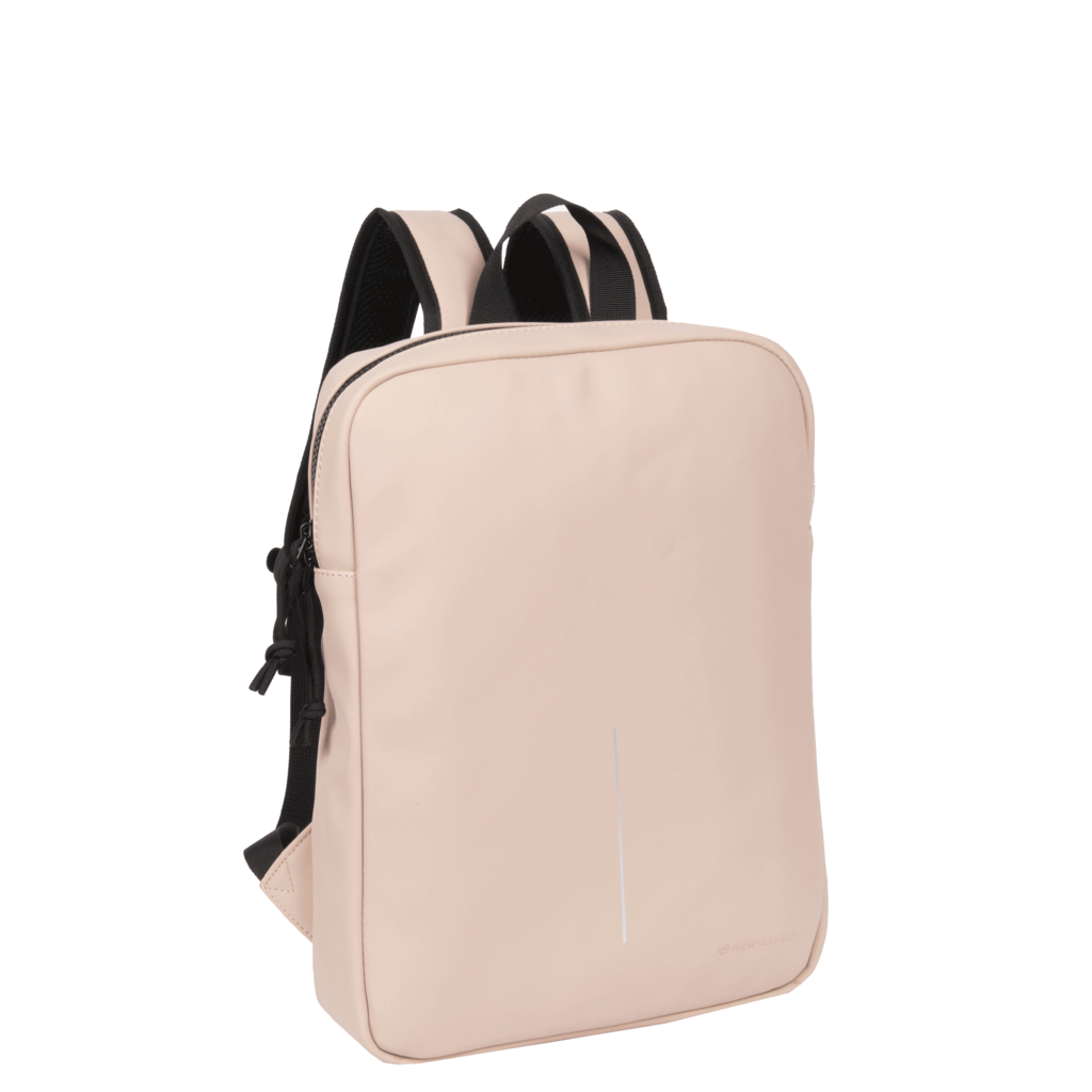 "Mart" soft pink small backpack 26x6x39cm