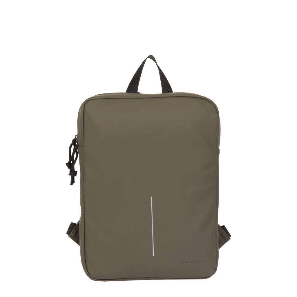 New Rebels New Rebels ® Mart - Backpack - Laptopbag  - 13 inch - OlIVe