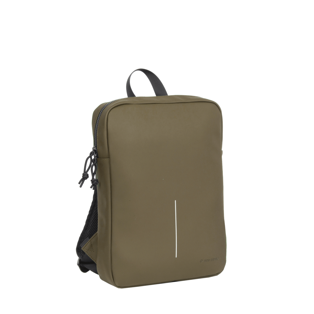 New Rebels ® Mart - Backpack - Laptopbag  - 13 inch - OlIVe